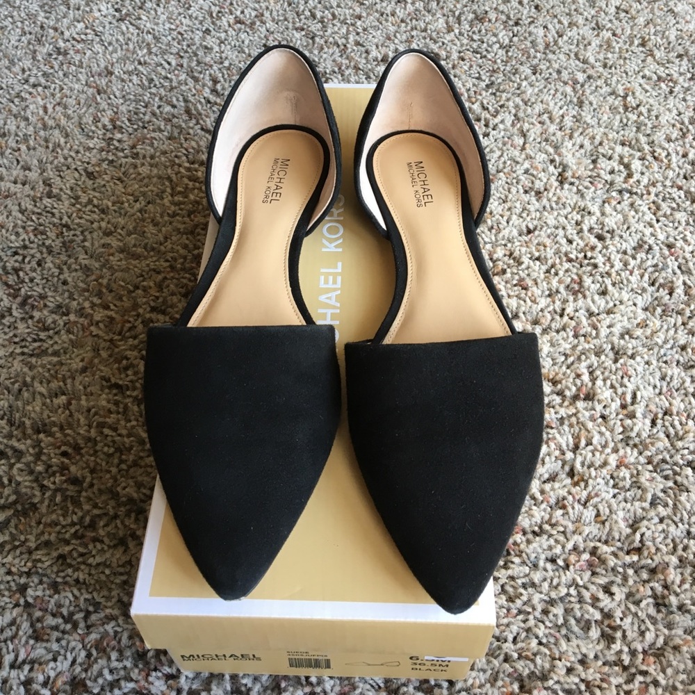 Michael Kors Julieta suede flats
