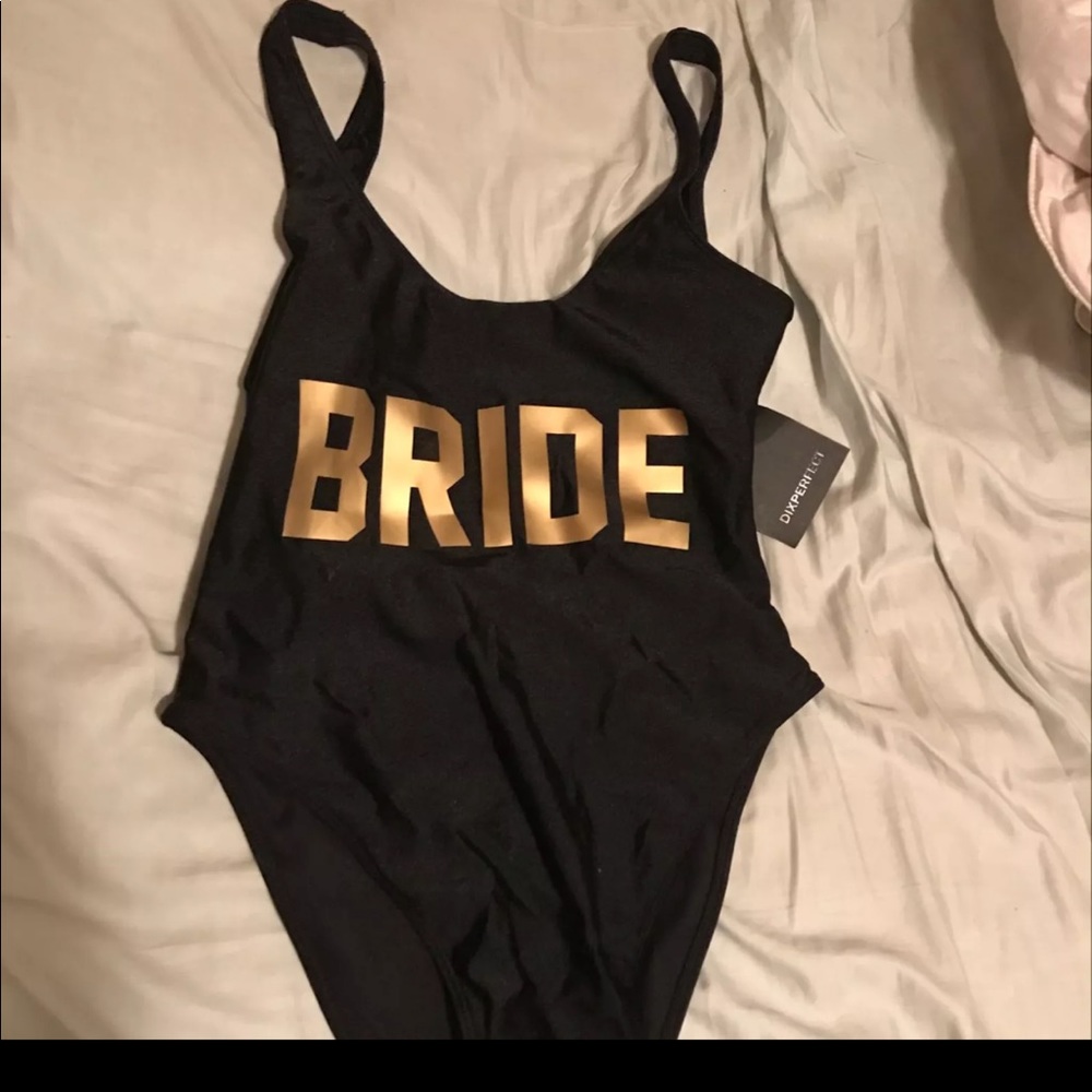 Bride bathing suit