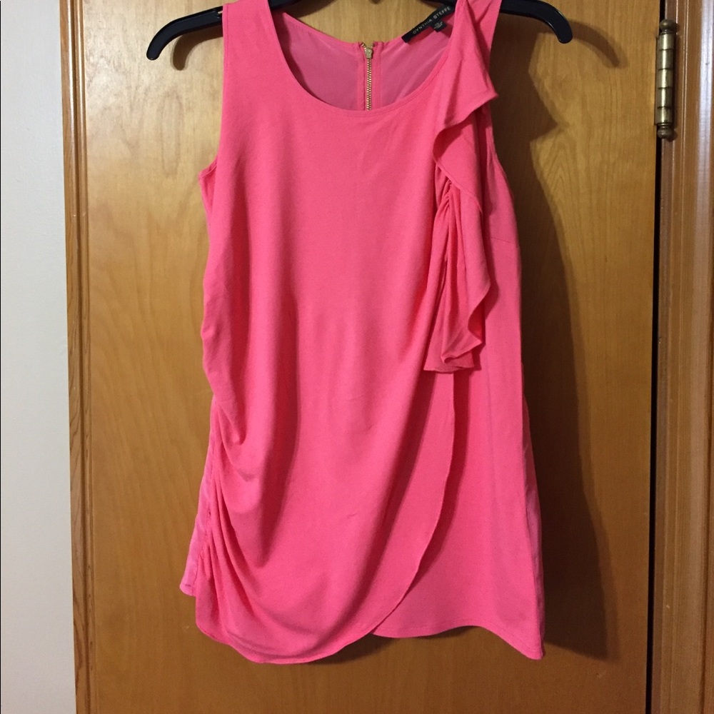 Cynthia Steffe coral mini dress