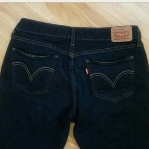 Blue dark denim Women's 535 Levi's SUPER SKINNY