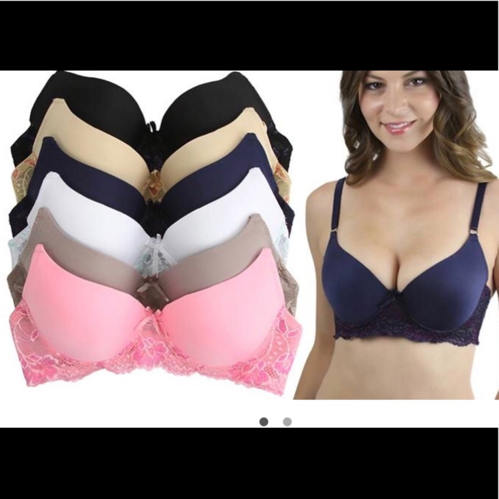 Lace Bras, 6 pack