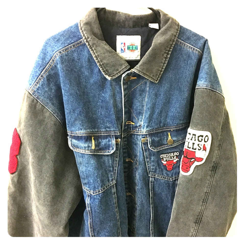 Vintage Chicago Bulls Jean Jacket by In The Paint