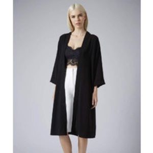 Black kimono  duster