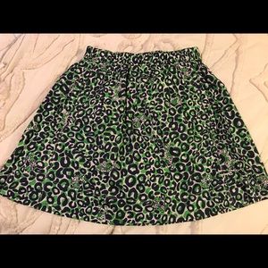 Lilly Pulitzer Leopard Skirt