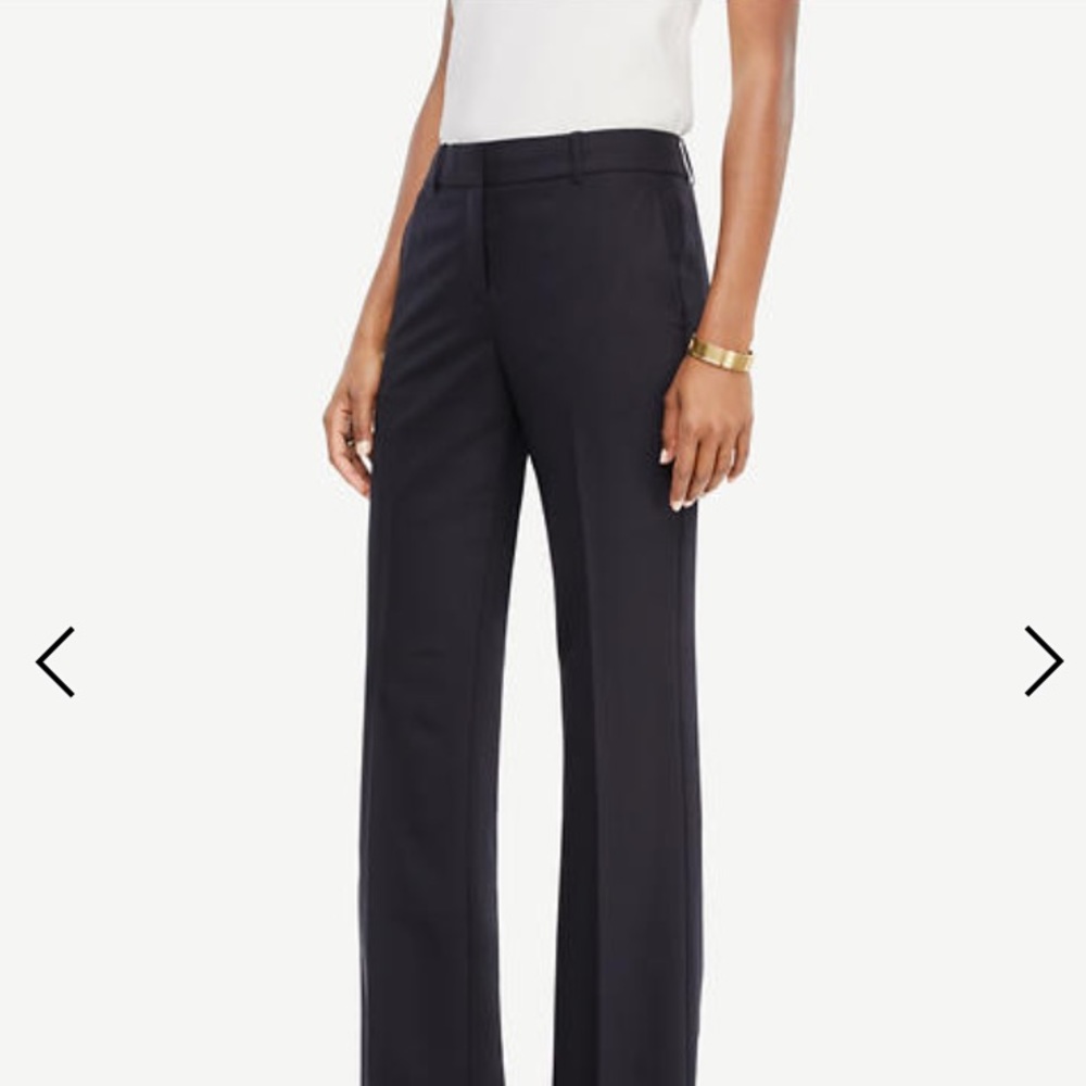 Ann Taylor Tropical Wool Trousers