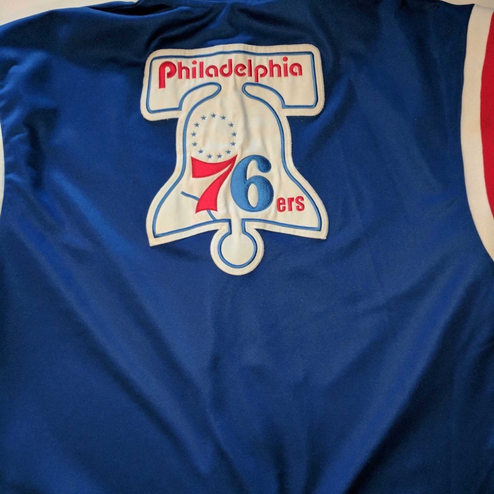 76ers Warm up Jersey