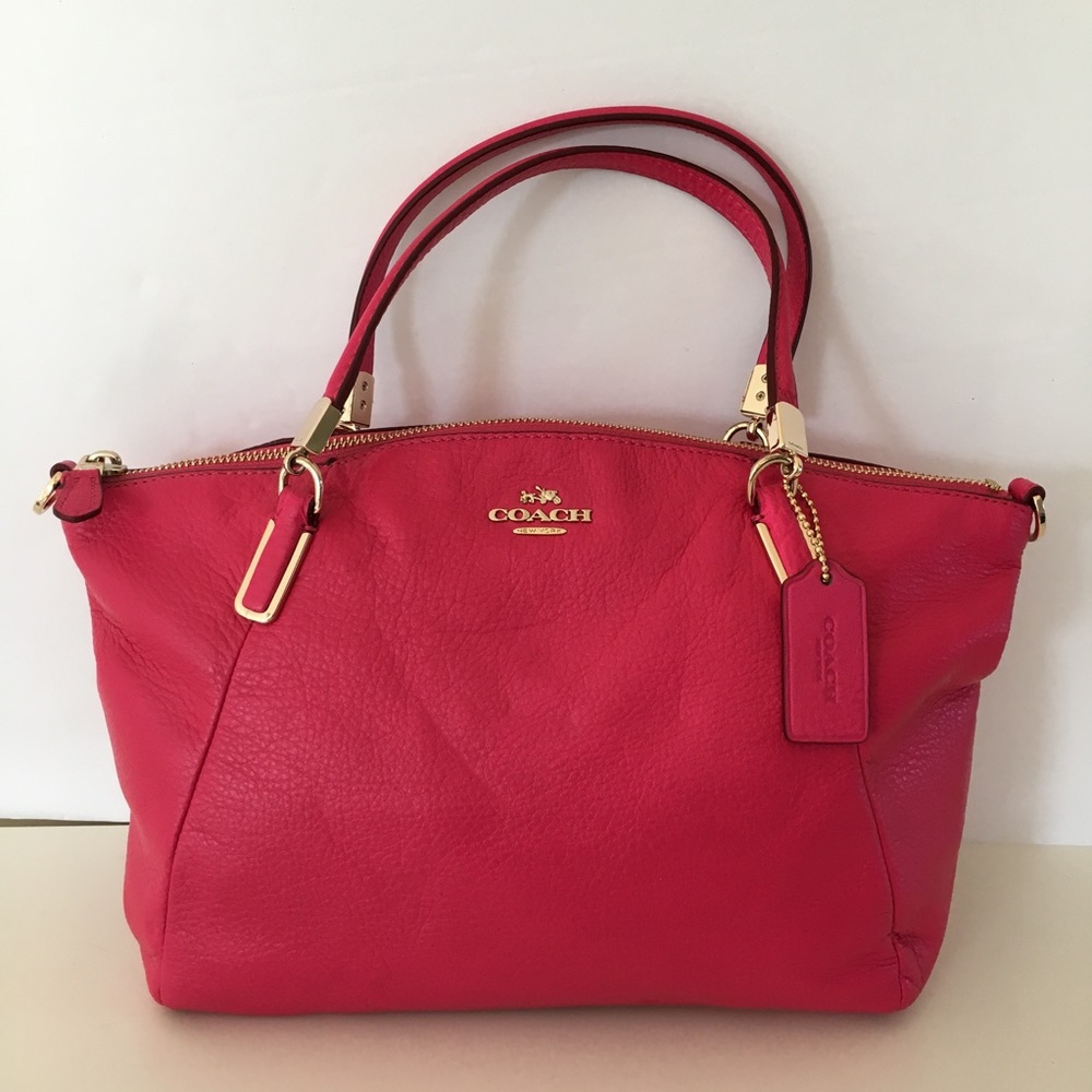 Coach 34493 Small Kelsey Satchel Crossbody Pink