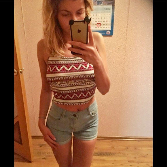 Sexy Boho crop tank top, bustier. - Picture 6 of 7