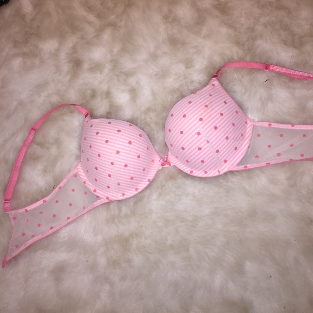 Victoria's Secret polka dot push up bra
