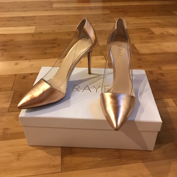 RAYE Shoes - Raye Rose Gold Heel