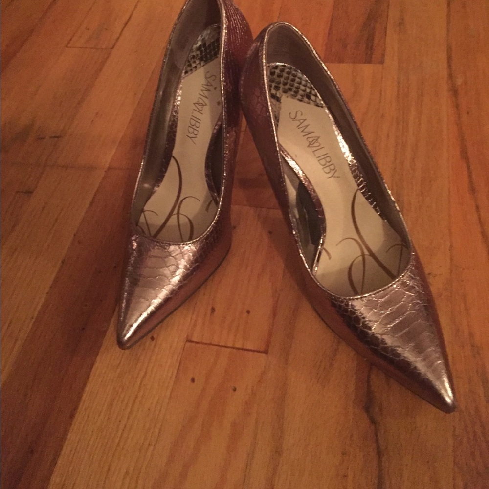 Metallic Heels