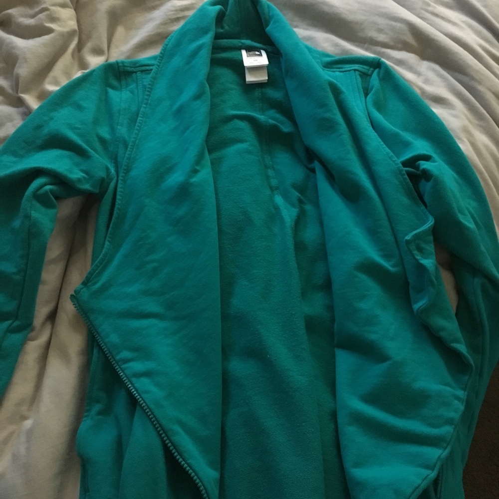 North Face wrap sweater