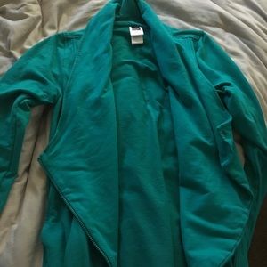 North Face wrap sweater