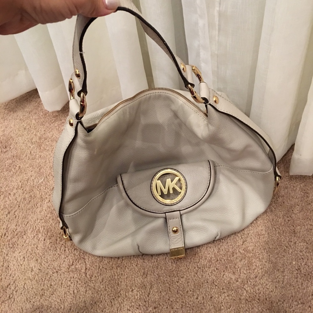 Michael Kors Leather Hobo Bag