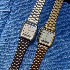 Casio Digital Analog Dual Time Wrist Watch