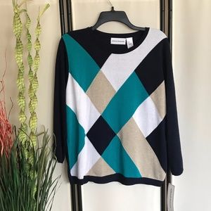 ARGYLE SWEATER LARGE & X LARGE BRAND NEW