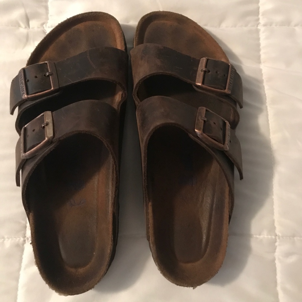 Women's Birkenstock Leather Arizona Sandals