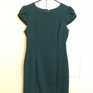 Teal bodycon dress