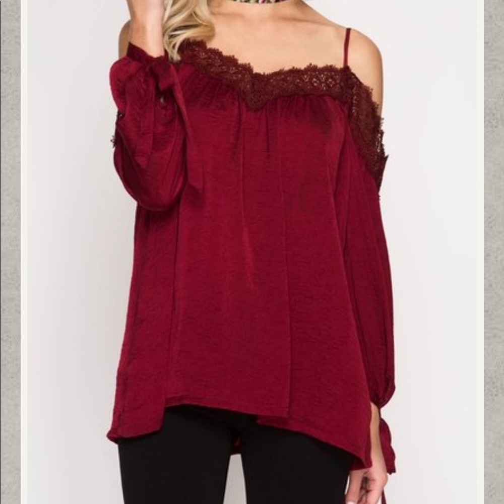 My Merlot  blouse
