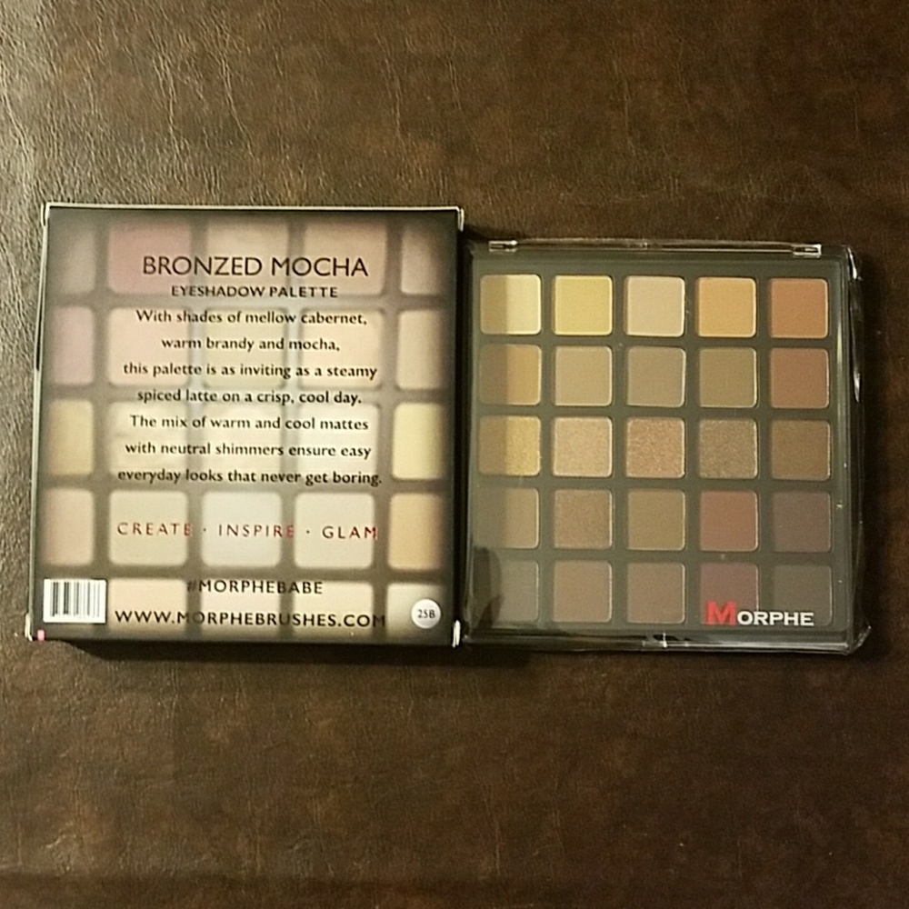 Morphe Bronzed Mocha Eyeshadow Palette 25B