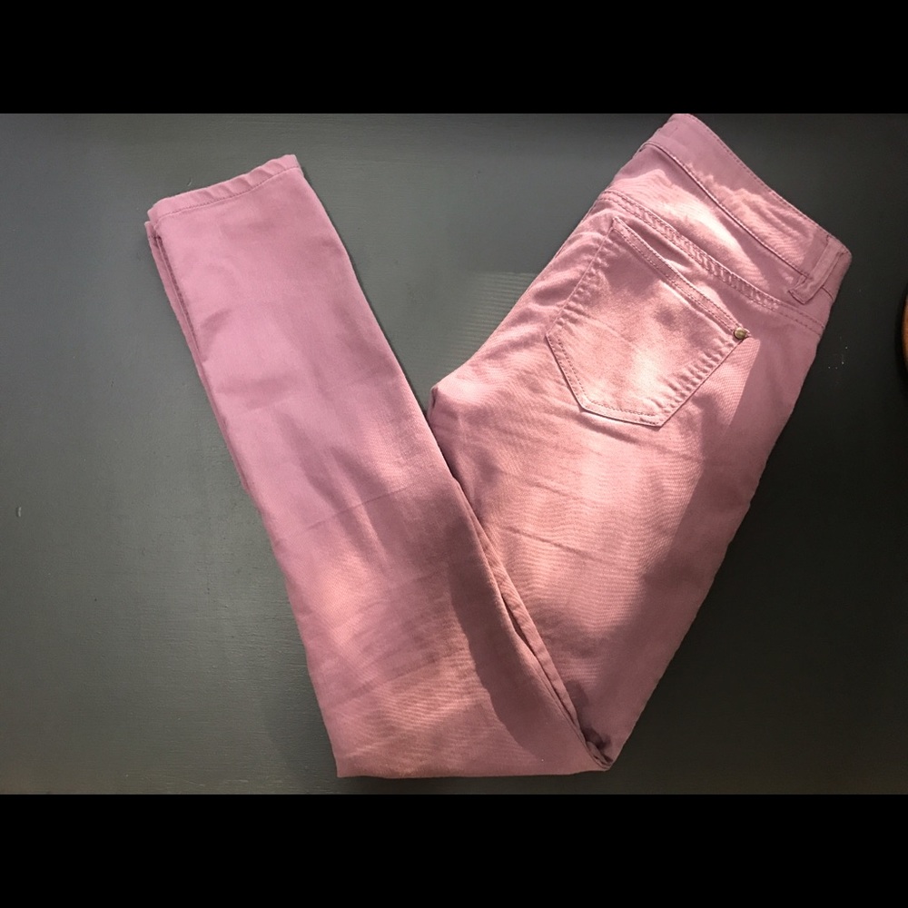 Pink jeans