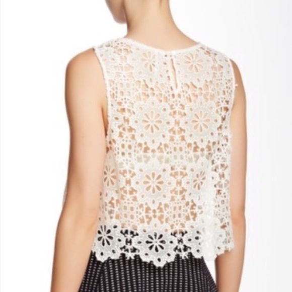 NWT Free People Crochet Blouse - Picture 4 of 8