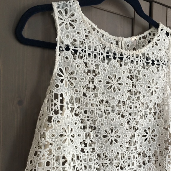 NWT Free People Crochet Blouse - Picture 7 of 8