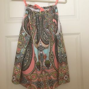 Paisley halter top
