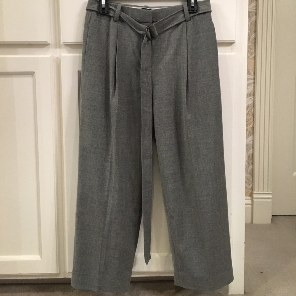J crew wool ankle pants
