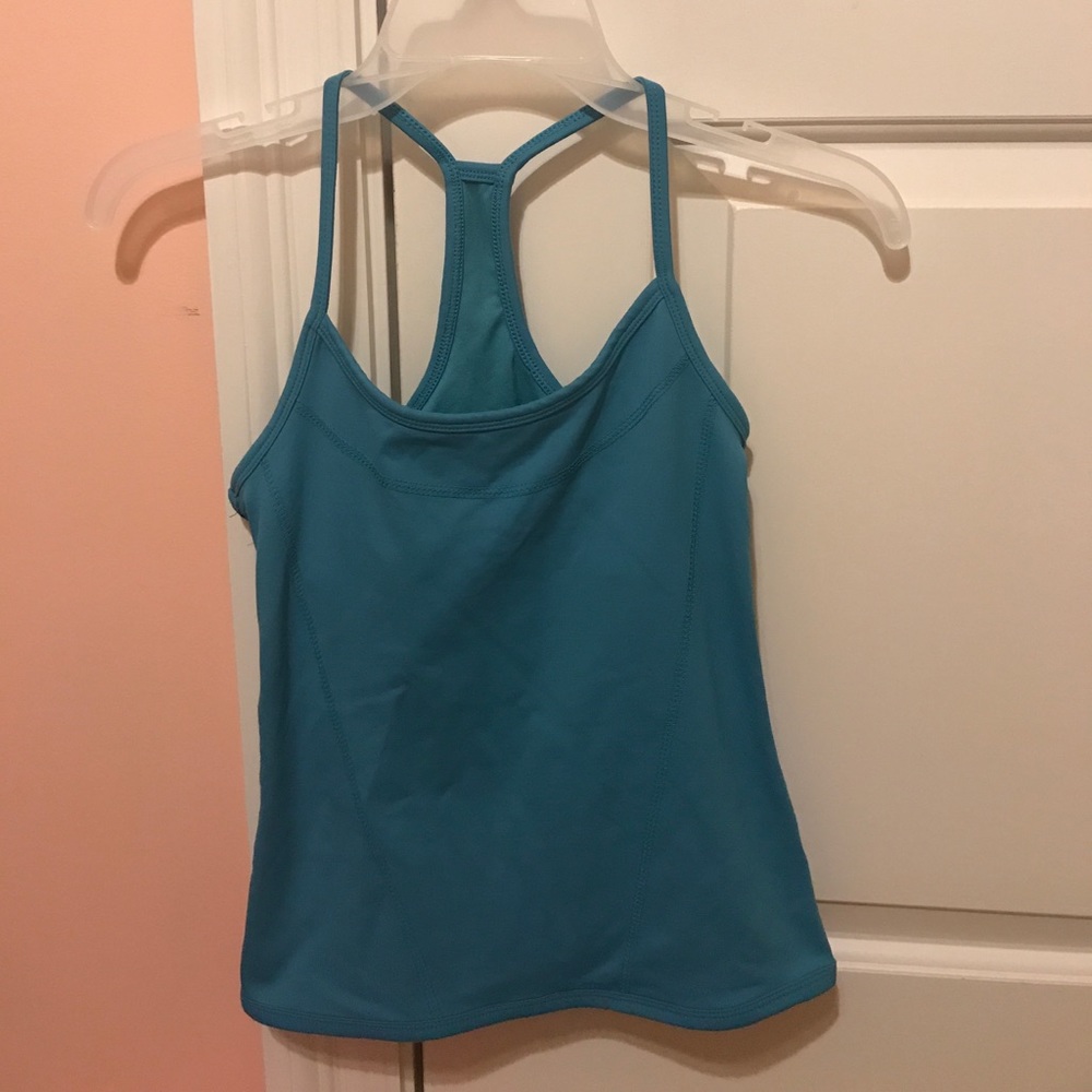 Teal Old Navy workout top