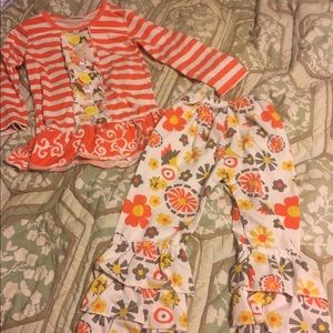 Toddler girls 2 piece outfit