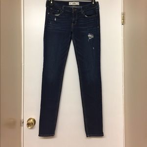 Hollister ripped skinny jeans size 9R