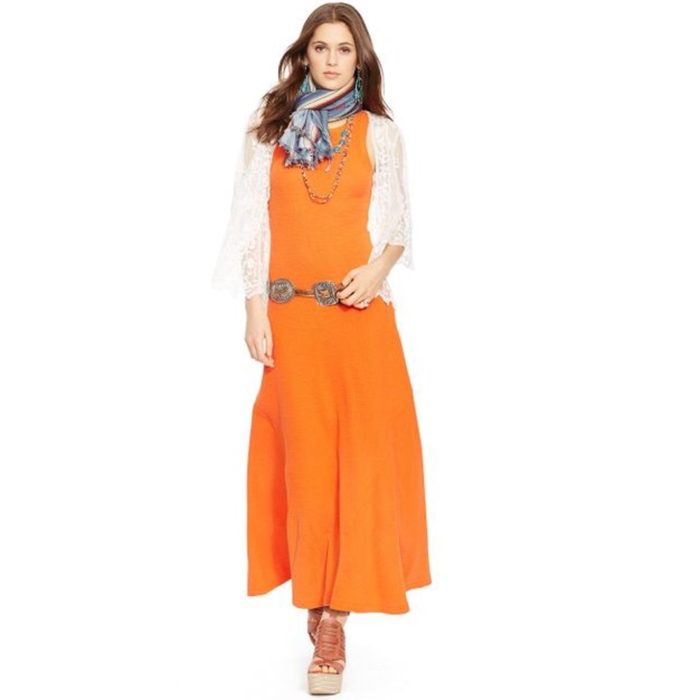 NWT Ralph Lauren polo maxi dress