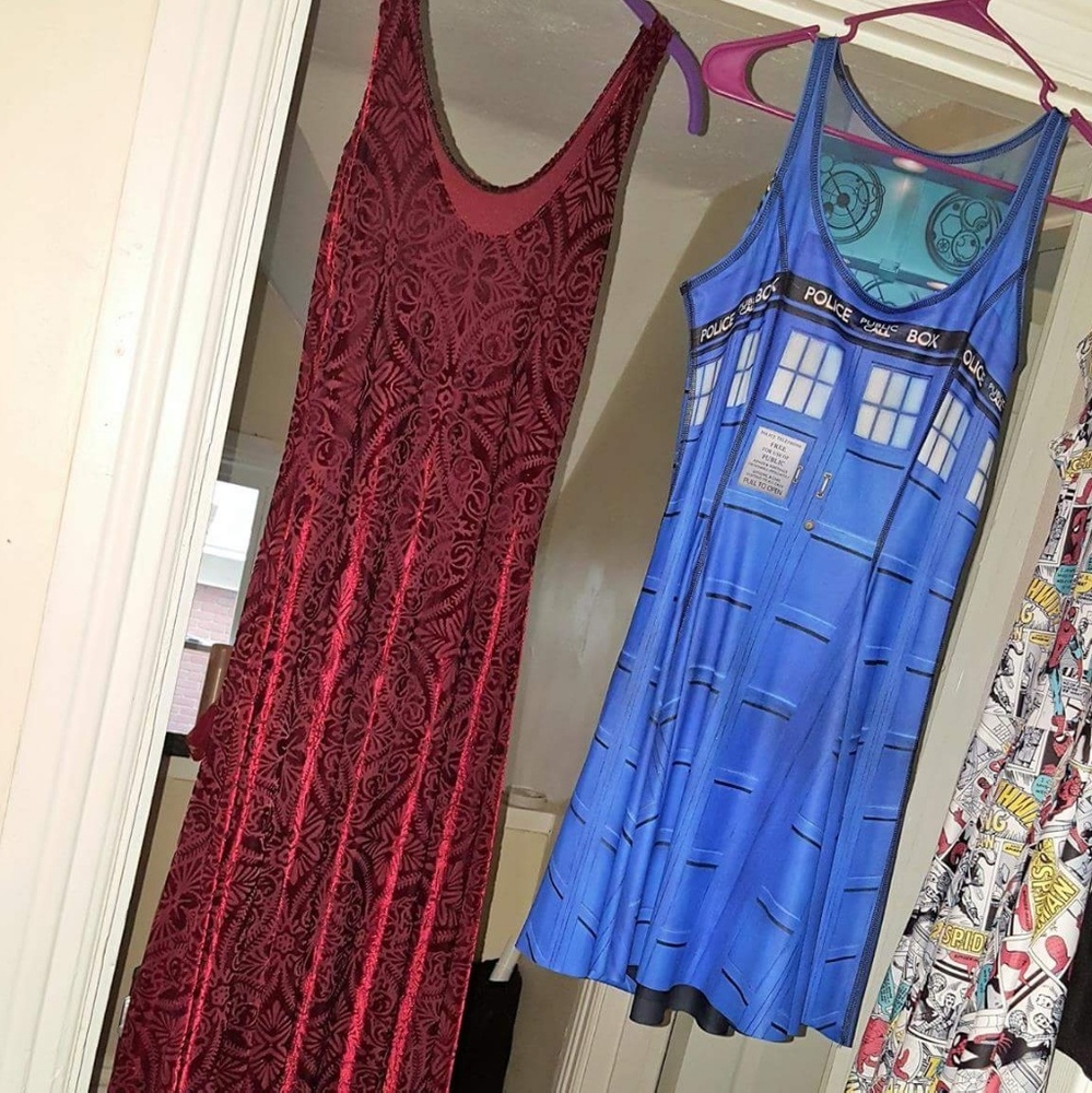 Burned Wine Velvet Maxi
