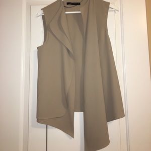Zara beige vest
