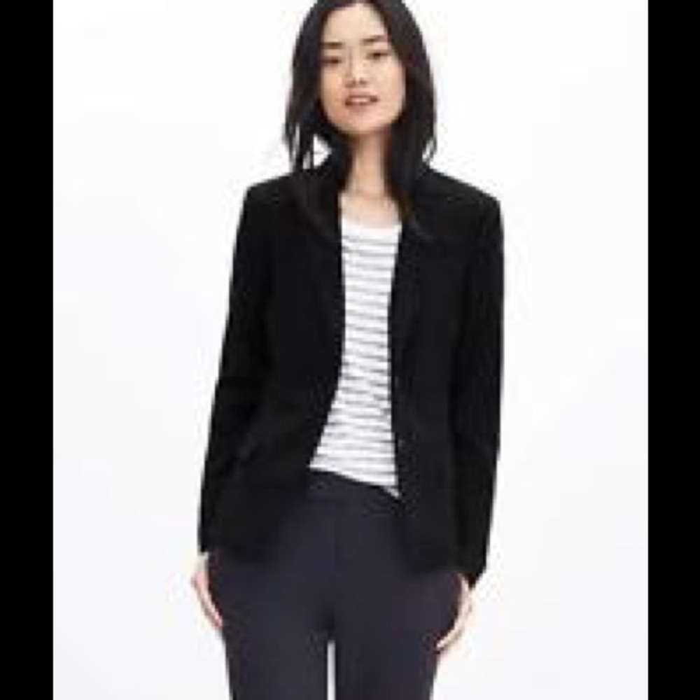NEW Banana republic blazer black