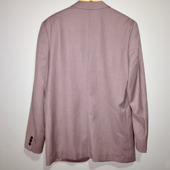 Perry Ellis gray wool blazer - Picture 4 of 7