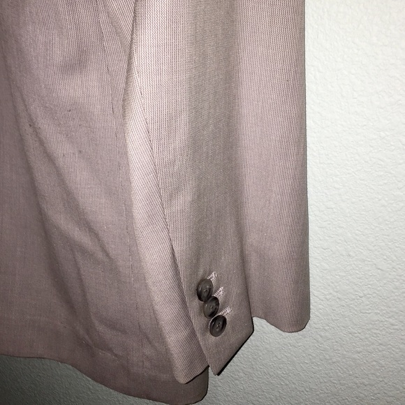 Perry Ellis gray wool blazer - Picture 5 of 7