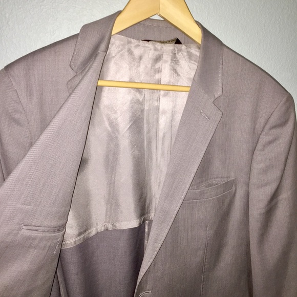 Perry Ellis gray wool blazer - Picture 7 of 7