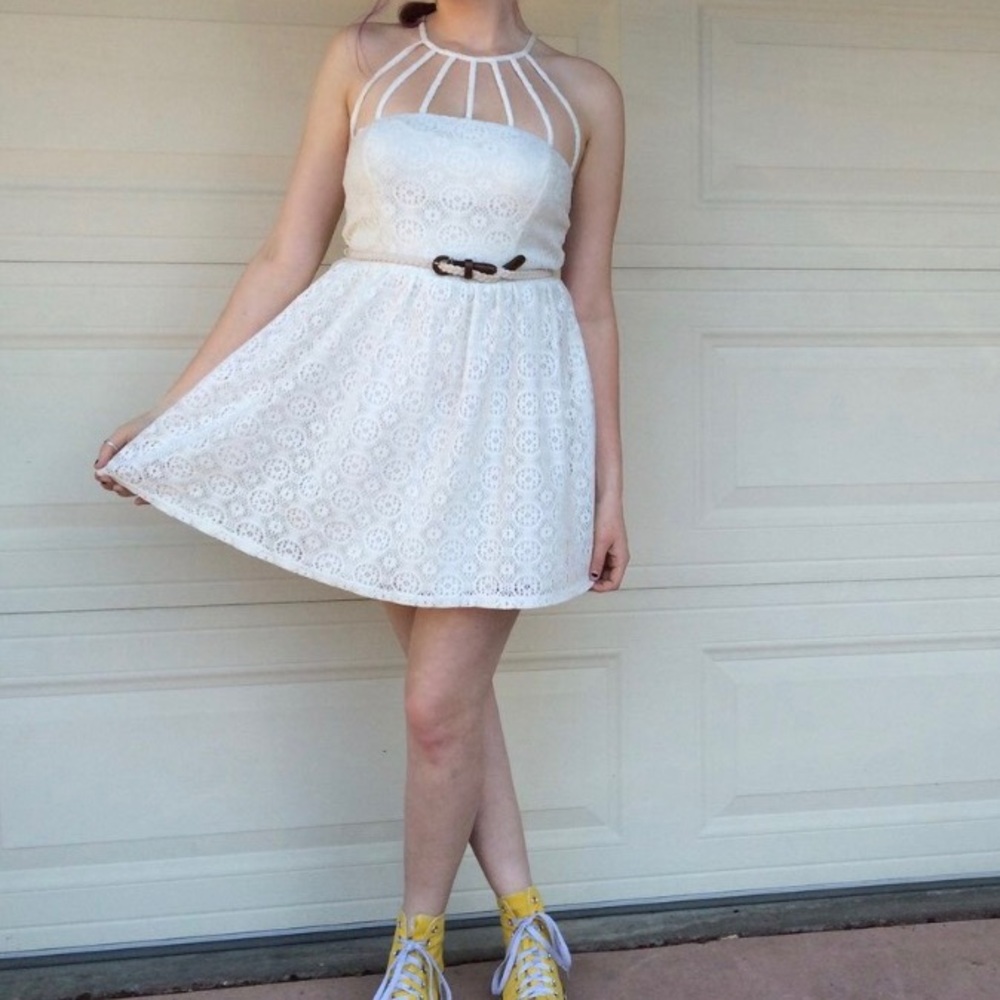 Beautiful white Lace Sundress
