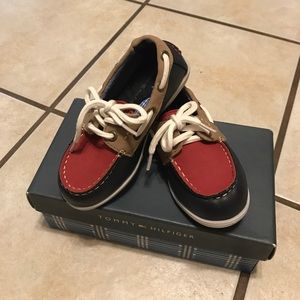 Toddler boys Tommy Hilfiger deck shoes NIB