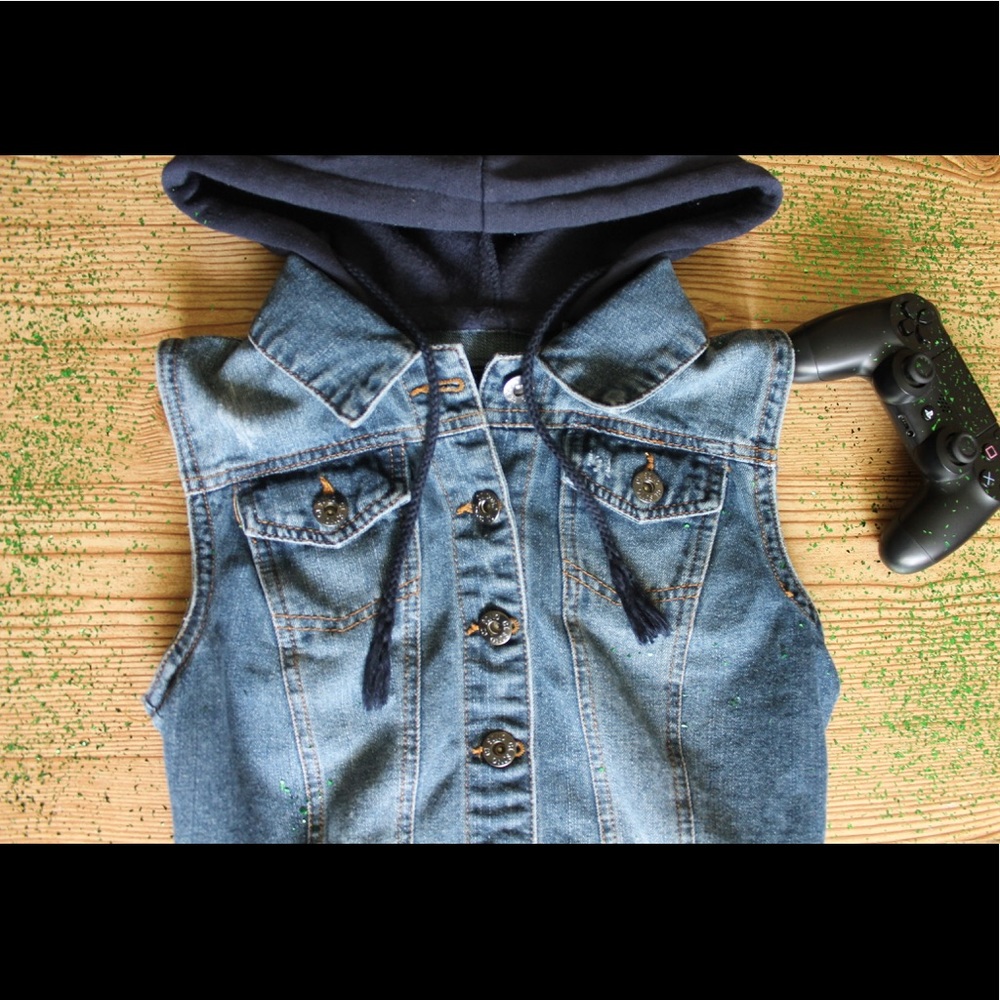 Ci Sono Denim Collection Jean Hooded Vest