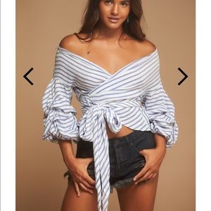 NWT 12th Tribe Vienna Mornings Blouse