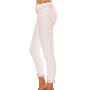 RARE!!! Pink and White Levis jeans