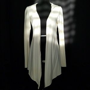White Green Apple Active Unwind Bamboo Cardigan