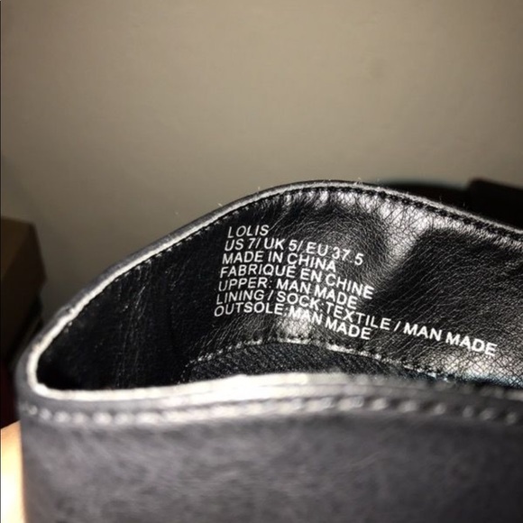 Black JustFab booties - Picture 4 of 4