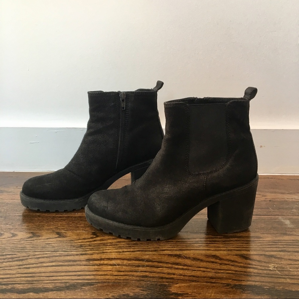 ON HOLD Vagabond Grace black platform boots 38