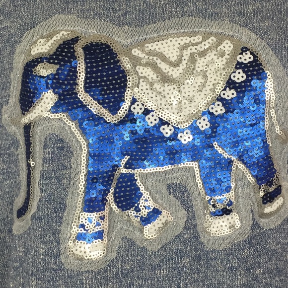 Speechless Good Luck Elephant Sweater Size L - Picture 2 of 8
