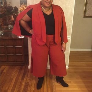 Eloquii, Rust colored suit, Size 22