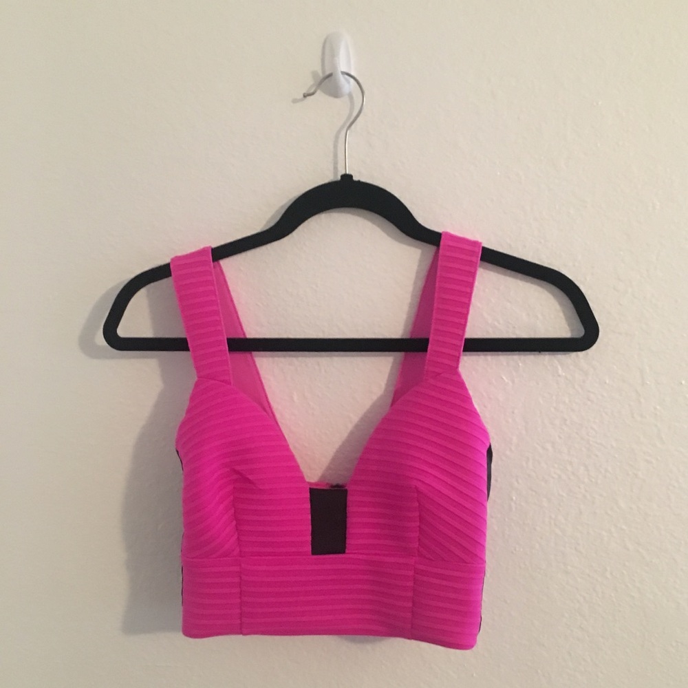 Hot Pink Crop Top